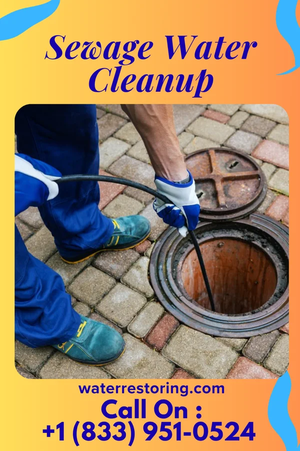 Sewage Water Cleanup in East Orange, NJ